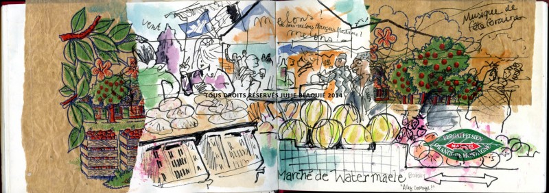 illustration croquis Julie Blaquié