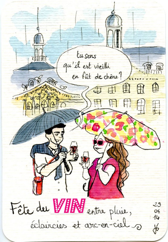 illustration Bordeaux Julie Blaquié