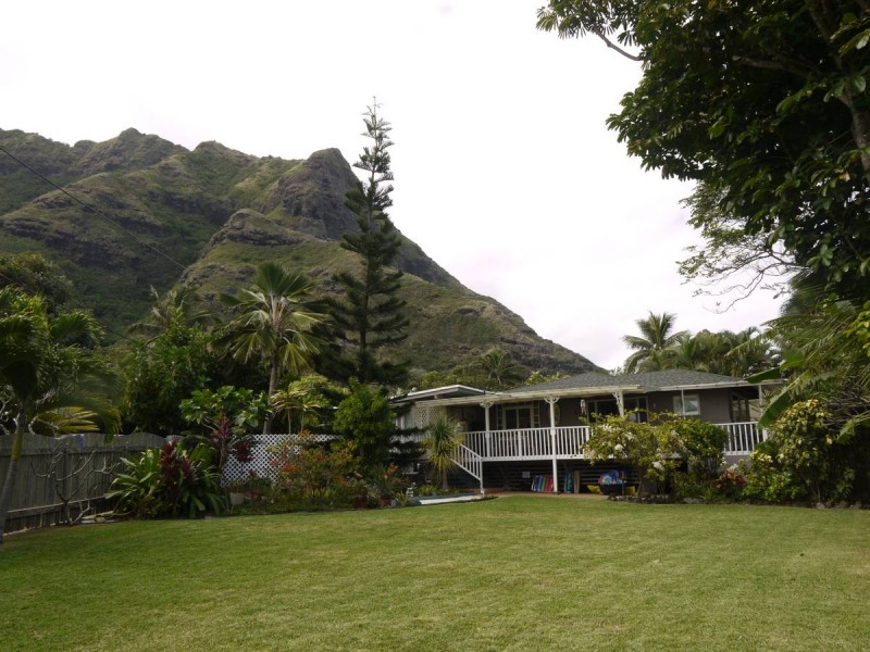 Rue Ha'aha'a, à Kaaawa, Oahu, Hawaii