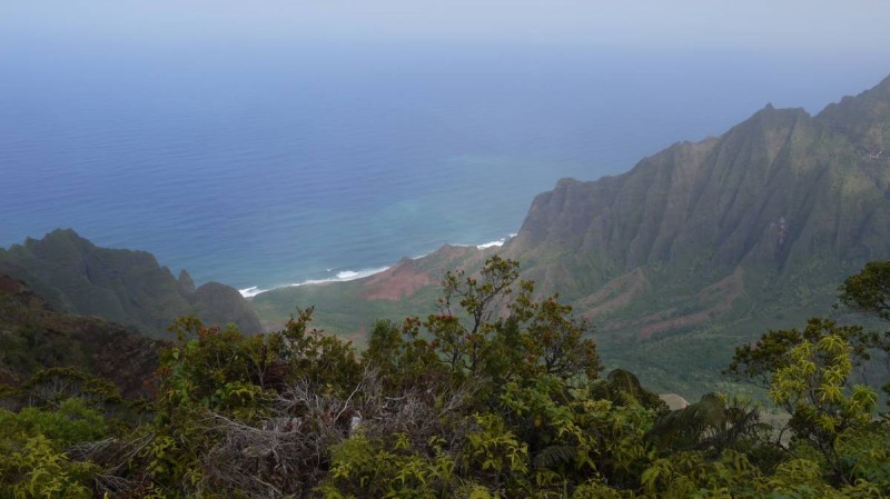 Côte de Napali, vue de Kalalau