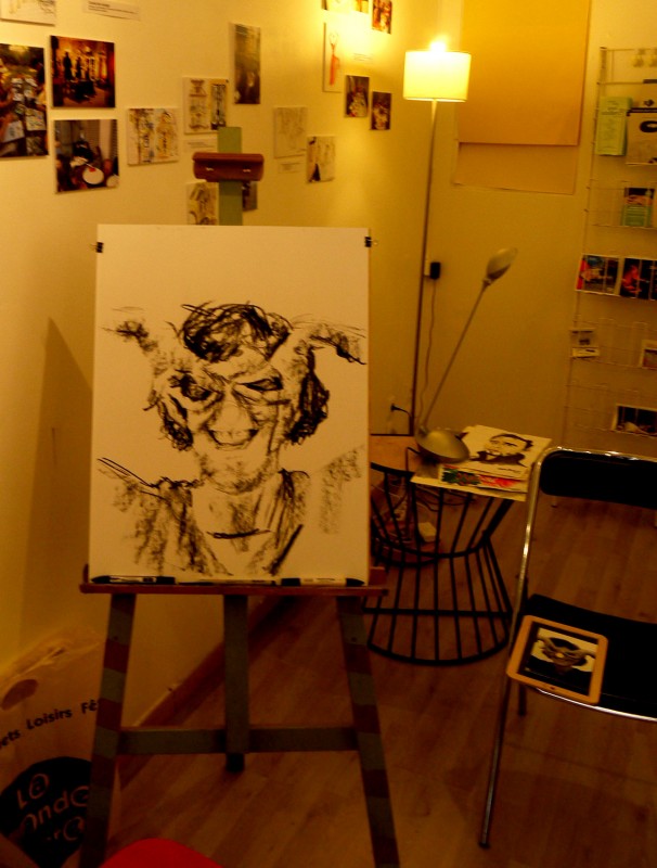 atelier dessin portrait Bordeaux