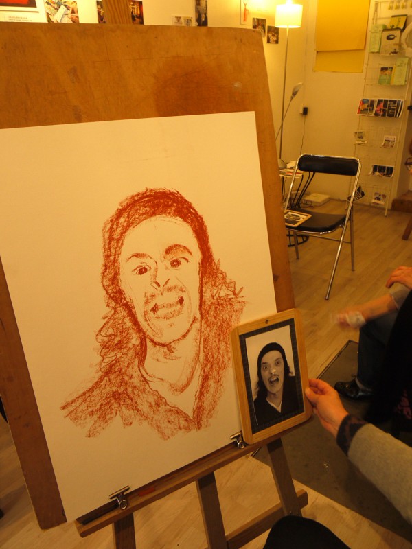 atelier dessin portrait Bordeaux