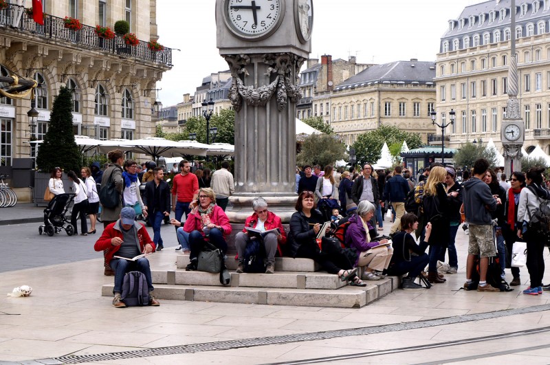 urban sketchers bordeaux 2016