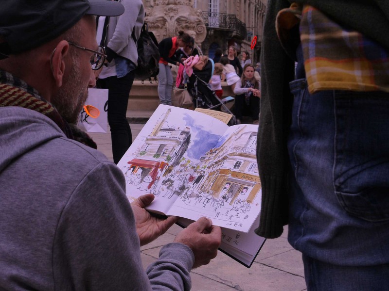 urban sketchers bordeaux 2016